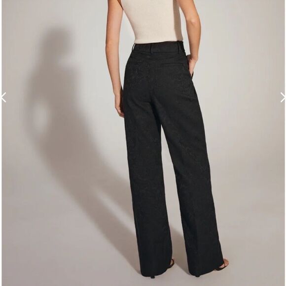 Favorite Daughter The Favorite Floral Jacquard Pant size 2 NWT $248 - Picture 4 of 10